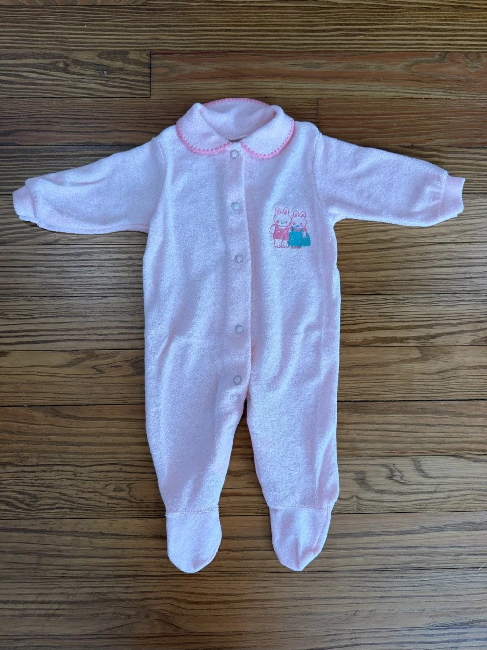Vintage 1980’s - 90’s Carter’s footed onesie Made in USA